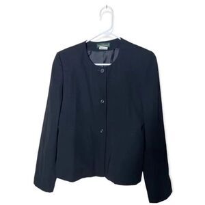 Harve Bernard SZ 8 vintage black Blazer